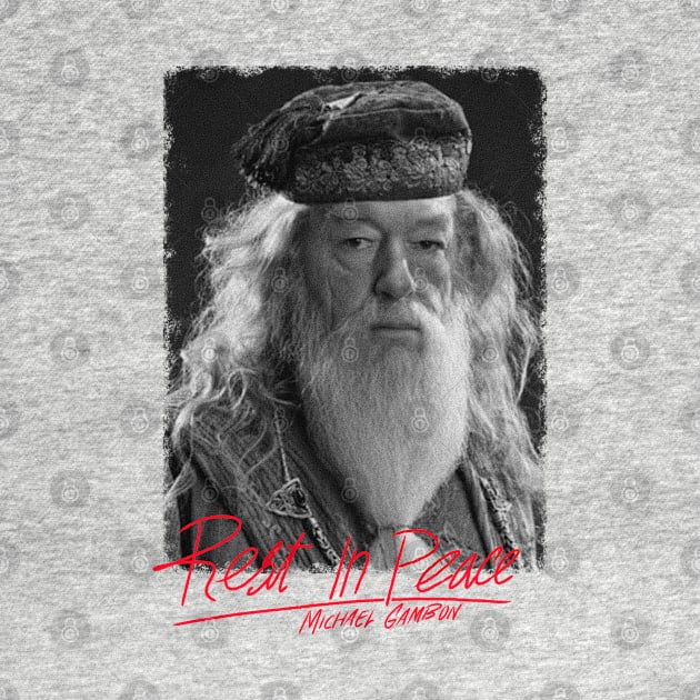 Sir Michael John Gambon RIP (27-09-2023) by Allotaink